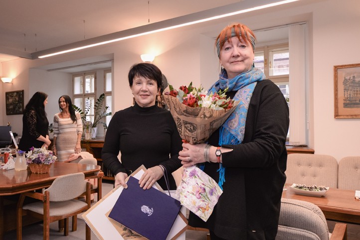 Přijetí na plzeňské radnici (fotografie: M. Pecuch) 251203_Jubileum_Lunakova_1