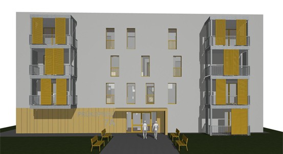 Bytový dům Křimice, ul. Průkopníků