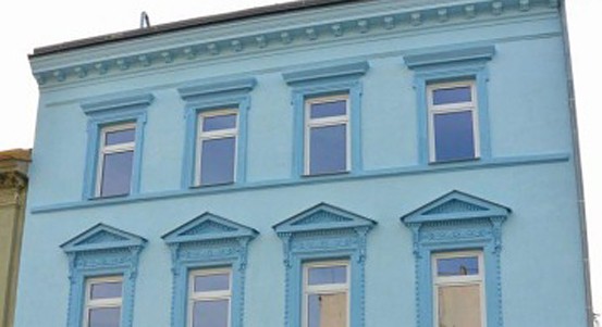 Úpravy bytového domu U Radbuzy 8 pro účely sociálního bydlení v Plzni