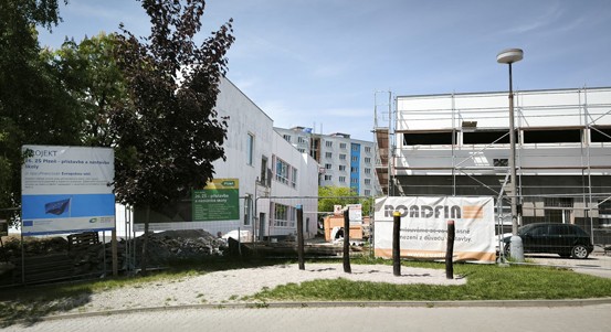 26. základní škola Plzeň – přístavba a nástavba školy