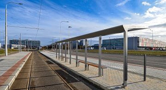 Prodloužení tramvajové tratě na Borská pole – část Tramvajová trať
