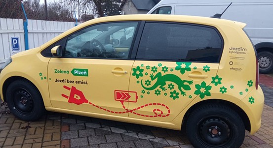 Nákup elektromobilu a dobíjecí stanice s podporou Státního fondu životního prostředí ČR