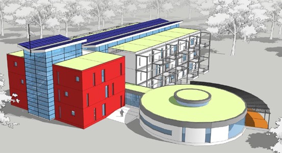 Výstavba Stacionáře Človíček pro osoby s postižením 2