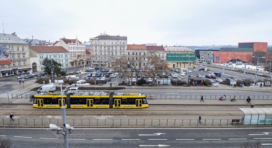 Sady Pětatřicátníků čeká proměna. Zmizí billboardy, lokalitu oživí nové stánky a zeleň