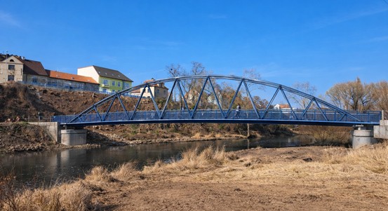 Nová lávka propojí Zborovskou ulici se Škoda sport parkem. Plzeň buduje další část sítě greenways