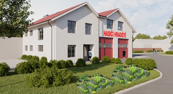 Hasičská zbrojnice v Hradiště projde rekonstrukcí