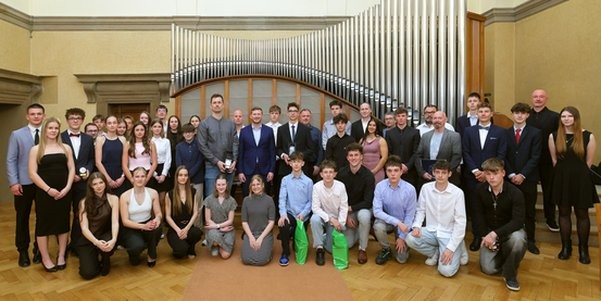 Sportovci Plzně 2025 jsou cyklista Štěpán Vančata a plavec Jan Foltýn