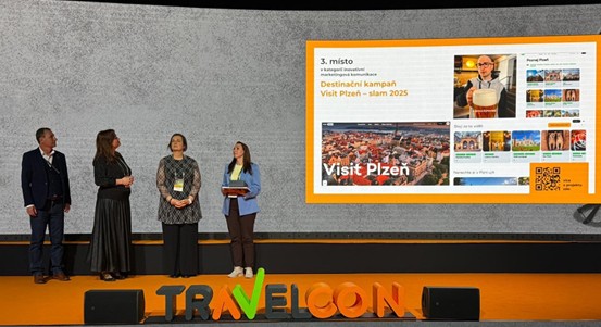 Kampaň Visit Plzeň získala 3. místo ve Velké ceně cestovního ruchu