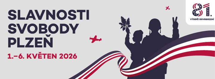 Vizuál Slavnosti svobody Plzeň 2026 260422_Slavnosti_svobody_2026_web_2
