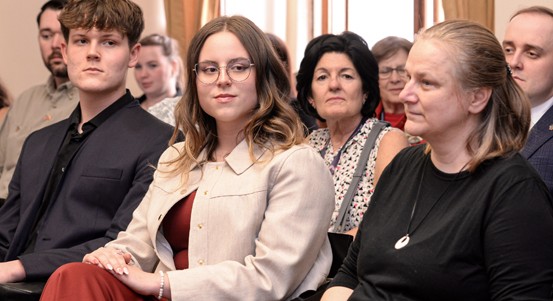 Studentka Julie Karaffová převzala v Plzni čestné stipendium generála Pattona