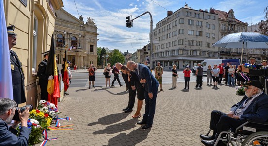 Pietní akty v Plzni připomněly hrdiny osvobození