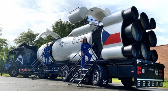 Plzeň se na dva dny stane vesmírnou bránou. Raketa SpaceBuzz vezme školy i veřejnost na oběžnou dráhu