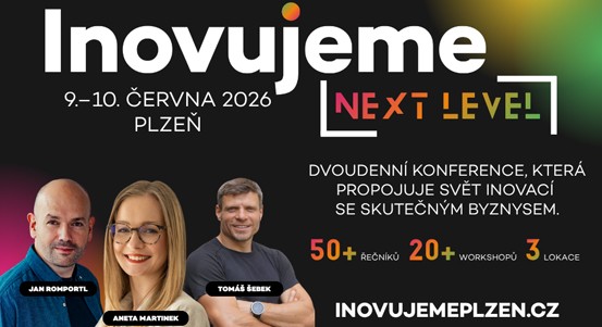 Daniel Stach, bojové drony i humanoidní robot George. Plzeň chystá konferenci Inovujeme Next Level