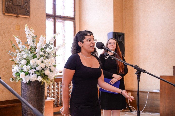 Přijetí na plzeňské radnici (fotografie: M. Pecuch) 260716_Prijeti_letni_jazyk_skola_4
