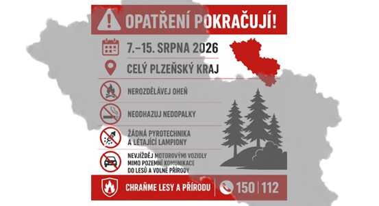 Pozor: Období nepříznivých klimatických podmínek přetrvává