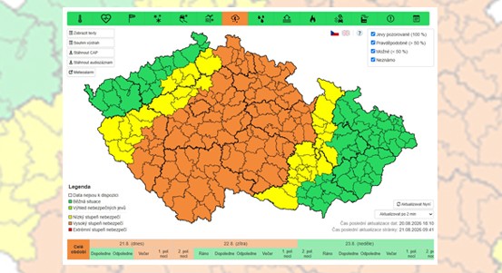 Blíží se silné bouřky s kroupami. Výstraha platí pro Plzeň i celý kraj