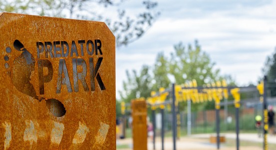 Okruh pro běžce, překážková dráha i pumptrack. Plzeň otevřela Predator Park