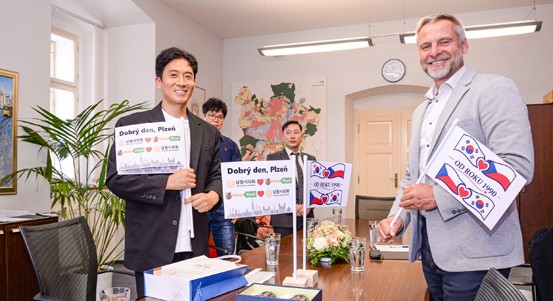 Plzeň navštívila delegace z jihokorejského Namwonu