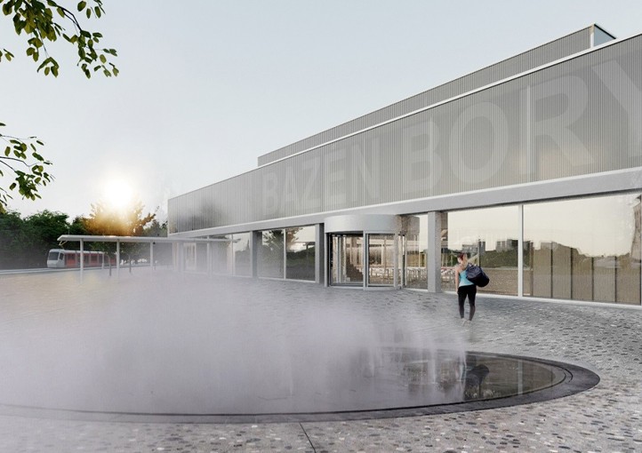 Vizualizace nového bazénu (autor: AVE architekt, a. s.) 261001_Bazen_4