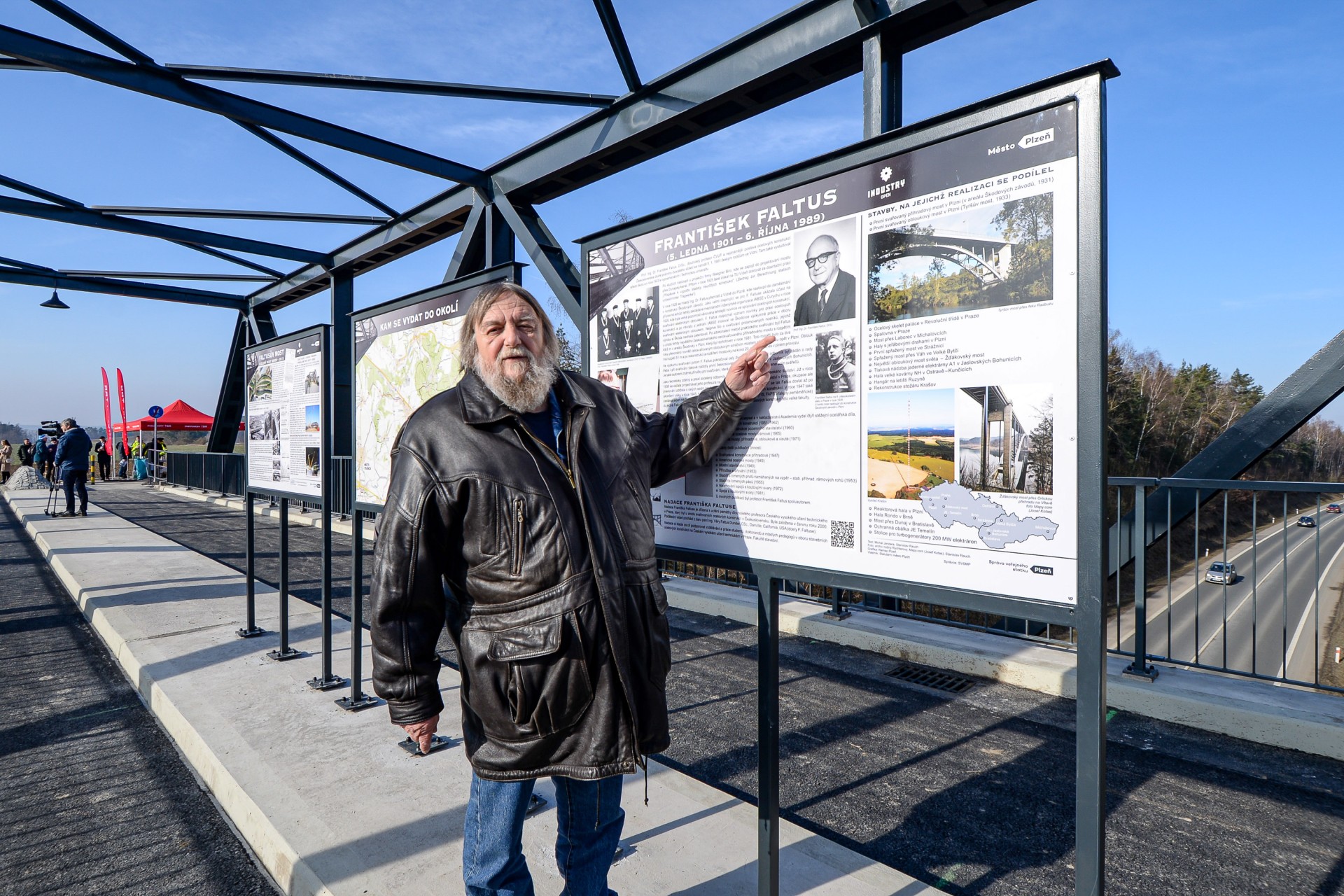 Faltusova lávka - slavnostní otevření