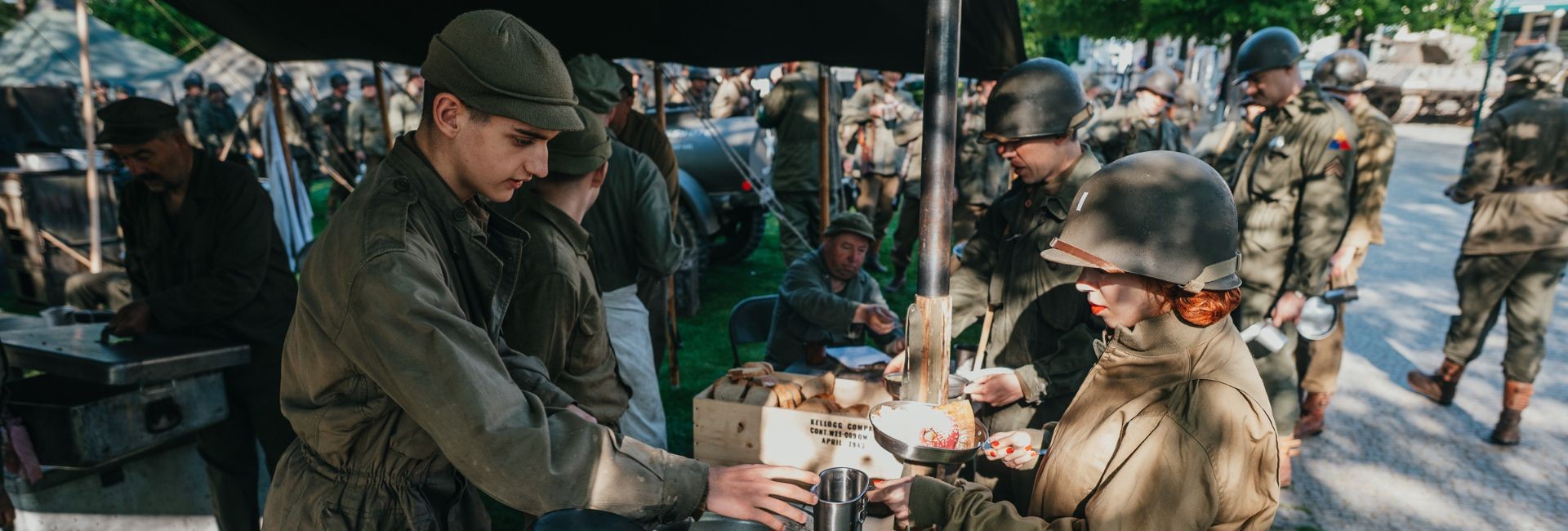 Camp of the 16th Armored Division