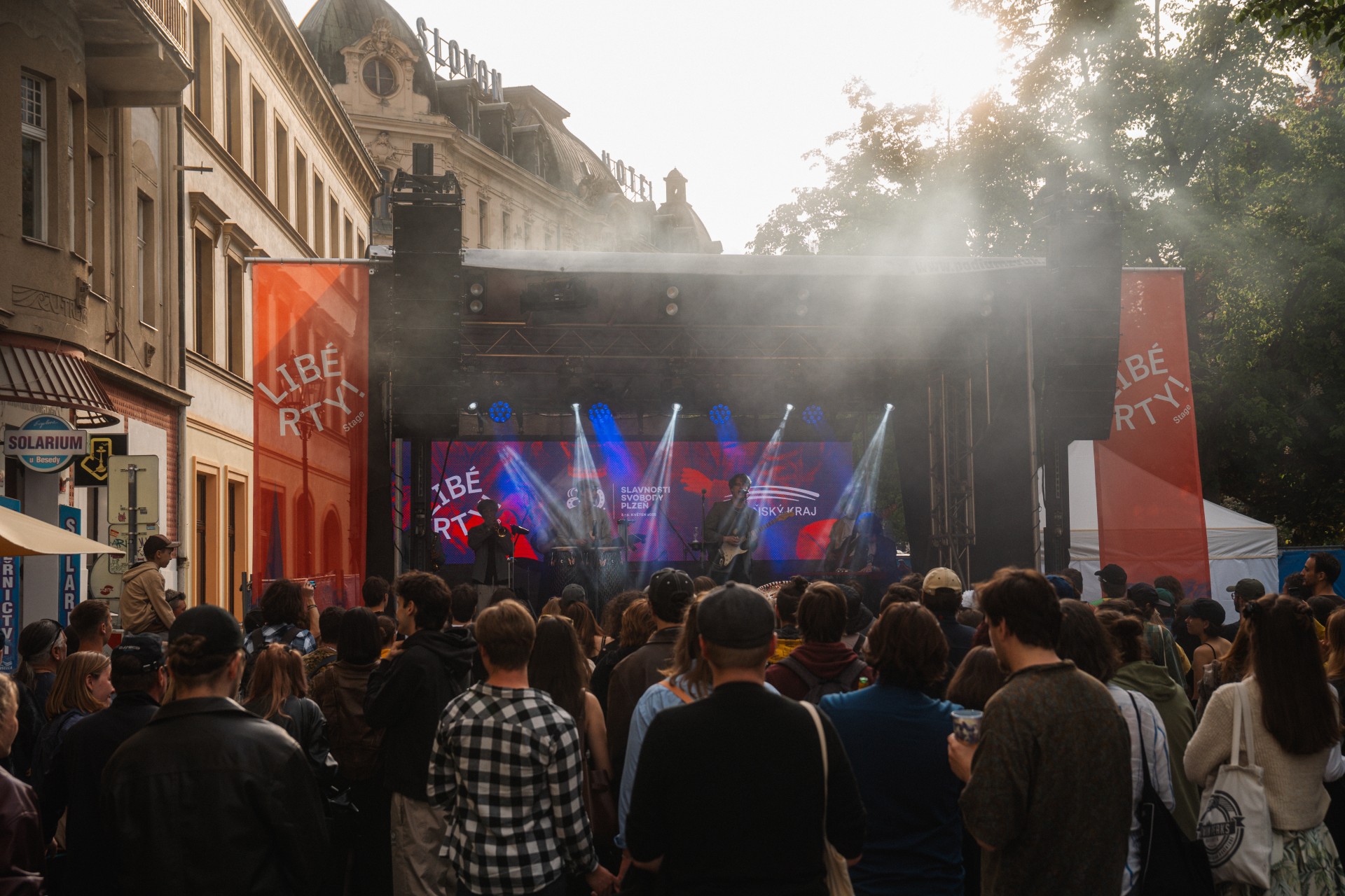 LIBÉ RTY Stage nabídne současnou hudbu a inspirativní debaty v režii Paměti národa