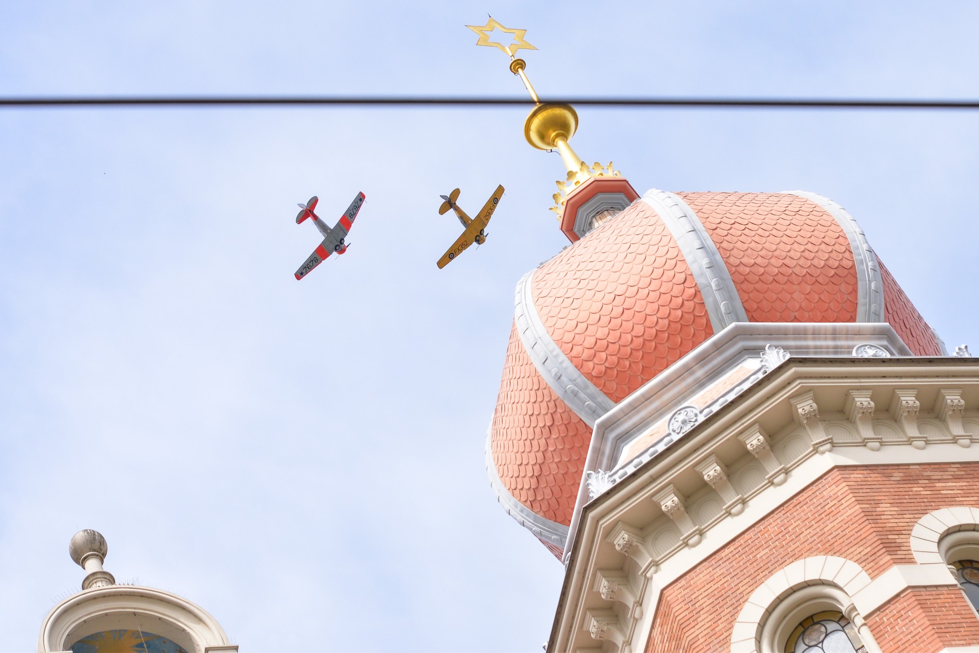 Historical legends will dominate the skies above Pilsen. Classic Trainers will commemorate the heroism of pilots