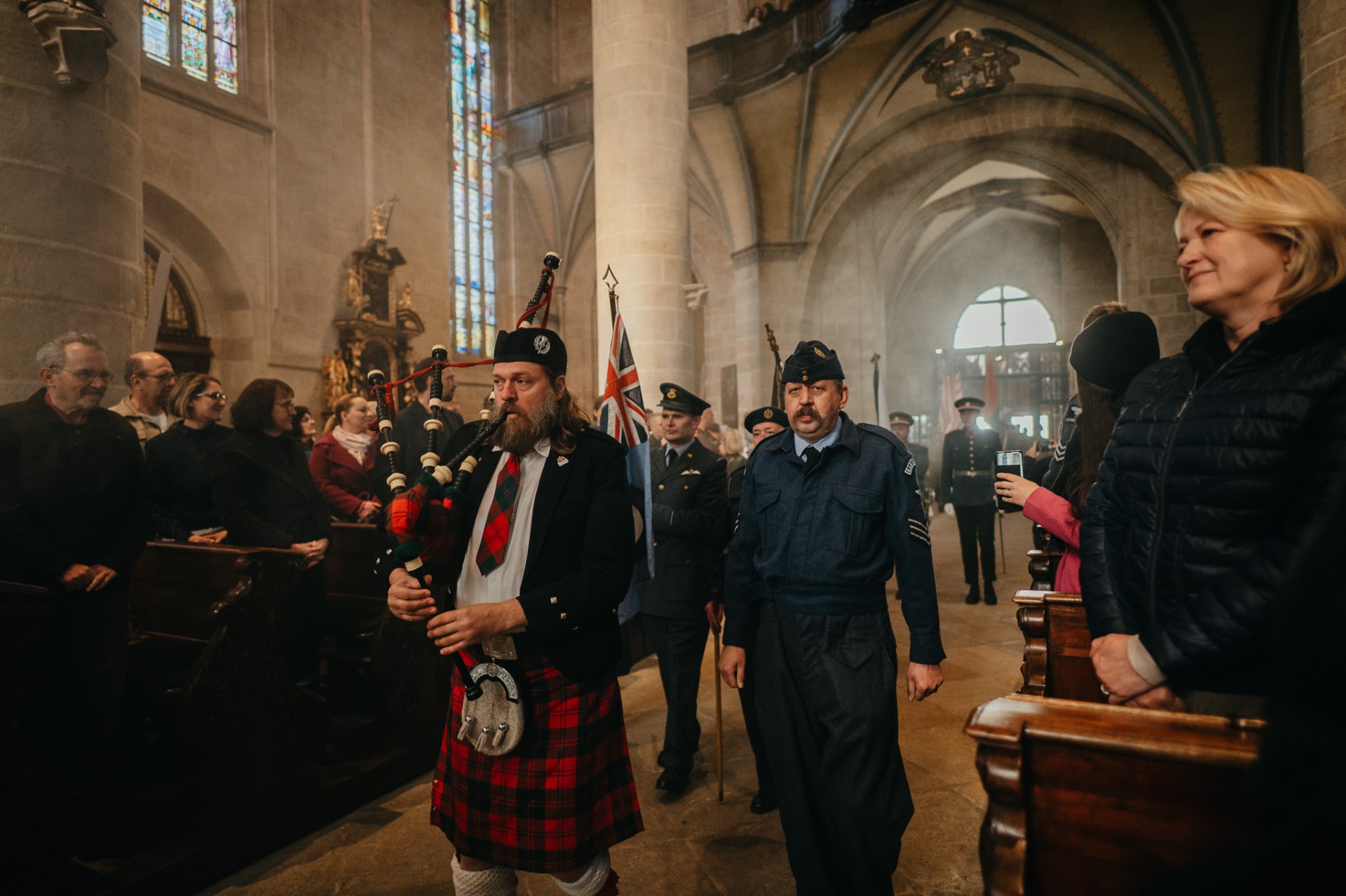 V katedrále sv. Bartoloměje zazněly modlitby za válečné veterány a mír