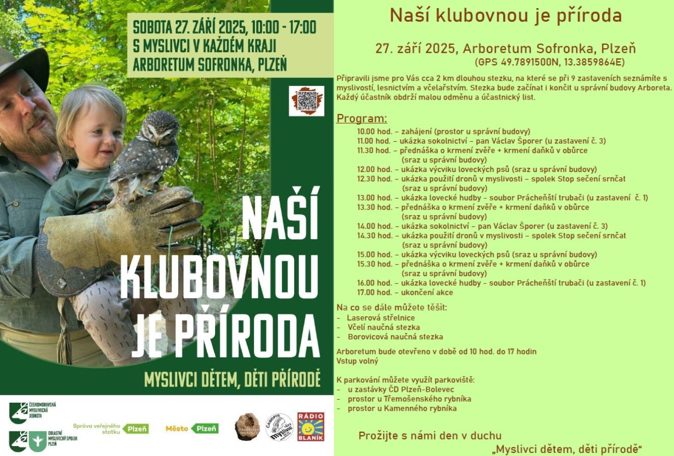 SOFRONKA_MyslivecAkce_27-9-2025_plakát_JPGscreen