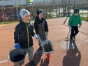 Jarní úklid zahrady - MŠ