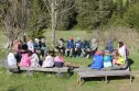 4.A na škole v přírodě - 1. den
