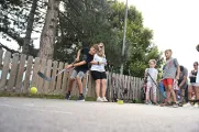 Hokej na dalším ze soutěžních stanovišť. Foto: Milan Svoboda