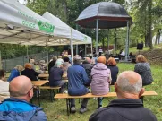 Swingové odpoledne v Lochotínském parku. Foto: ÚMO Plzeň 1
