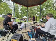 Tuten Swing. Starostka Jedničky Ivana Buebníčková převzala nad akcí záštitu. Foto: ÚMO Plzeň 1