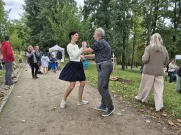 Swingové odpoledne v Lochotínském parku. Foto: ÚMO Plzeň 1