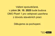 Stavební práce uzavřou úřad