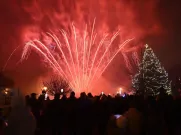 Lochotín. Ohňostroj. Foto: Milan Svoboda