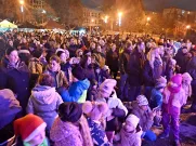 Lochotín. Rozsvícení vánočního stromu. Foto: Milan Svoboda