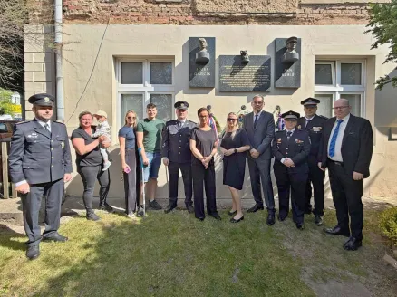 Uctili památku obětí druhé světové války