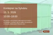 Na Sylvánu bude mimořádně přistaven kontejner na bioodpad