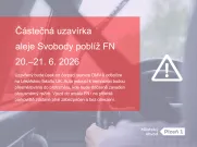 Oprava výtluků zkomplikuje o víkendu provoz k lochotínské nemocnici