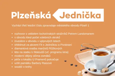 Třetí letošní zpravodaj přináší rozhovor s velitelem strážníků na Lochotíně i novinky z obvodu