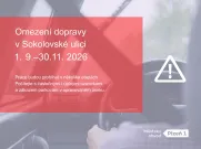 Oprava povrchů omezí dopravu v Sokolovské ulici