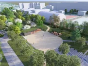 Park U Bazénu se promění. Vizualizace: projectstudio8
