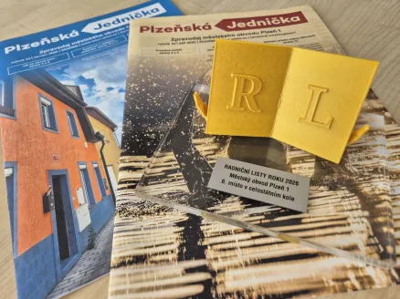 Plzeňská Jednička je šestým nejlepším radničním zpravodajem v republice