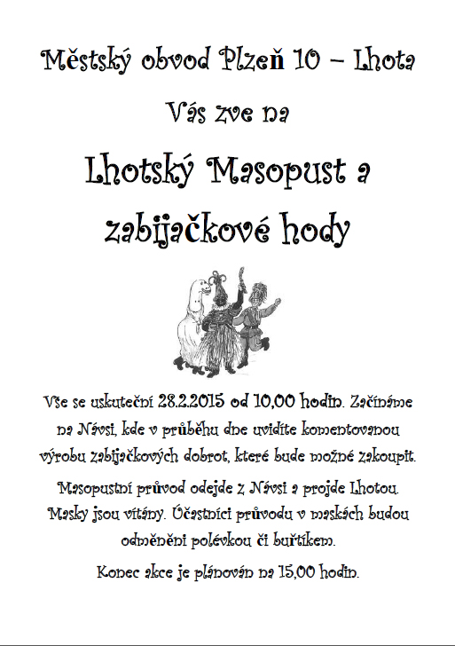 Lhotský Masopust 2015