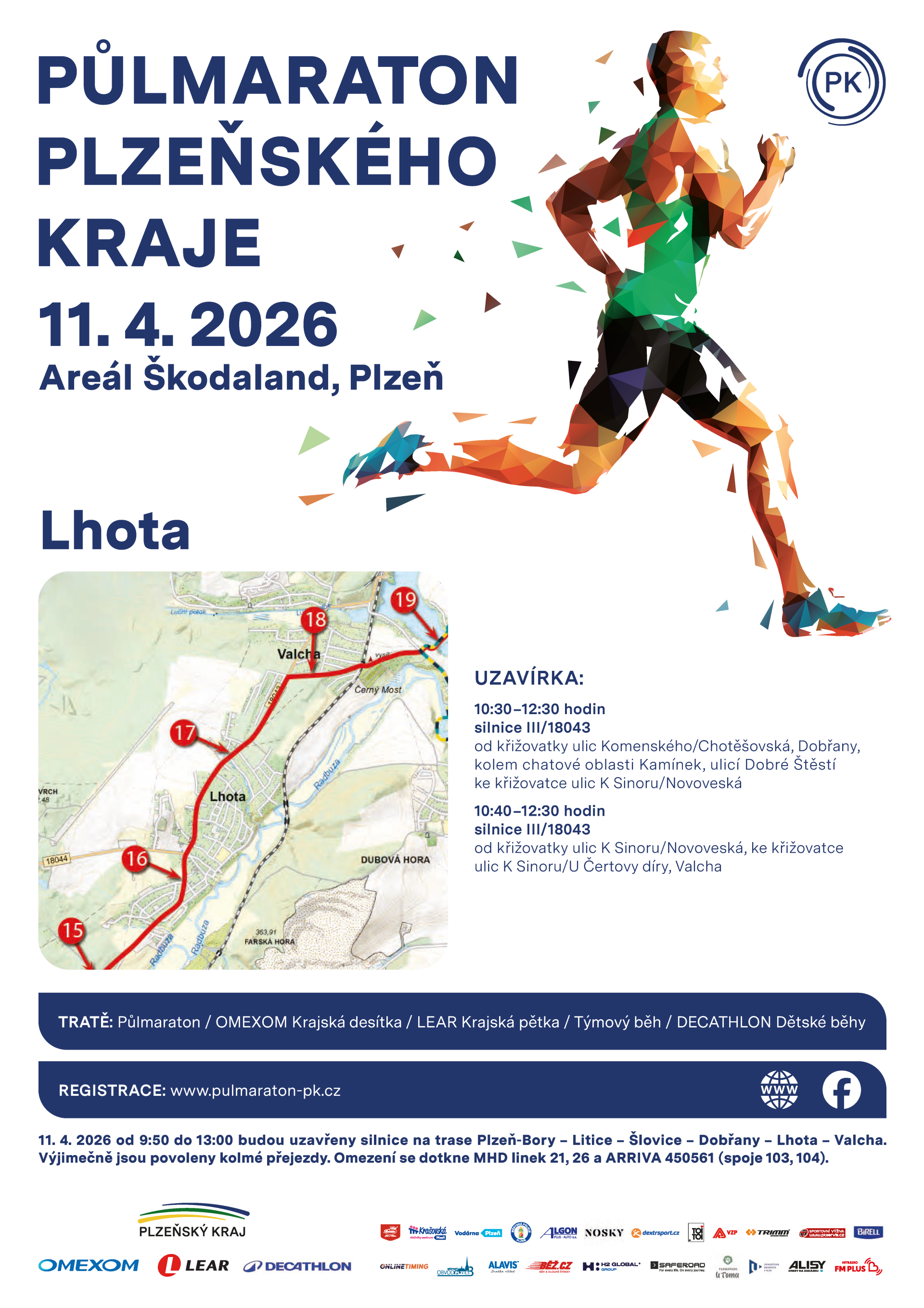 Půlmaraton26 - Grafika - Lhota Půlmaraton26 - Grafika - Lhota