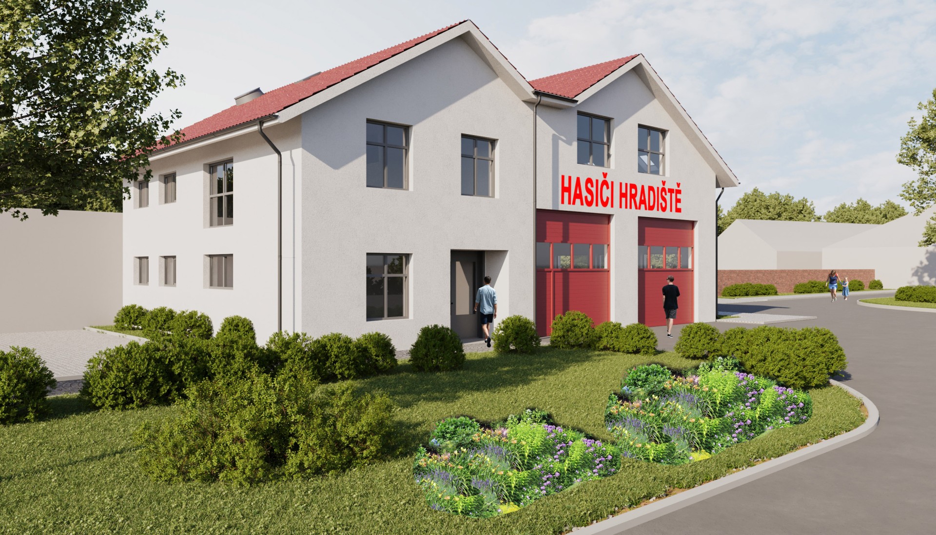 Hradiště - vizualizace (2) Hradiště - vizualizace (2)