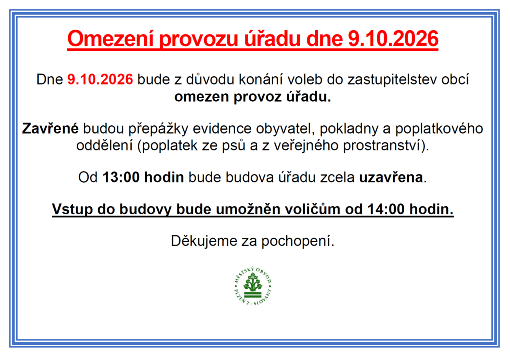 omezení 9.10.2026