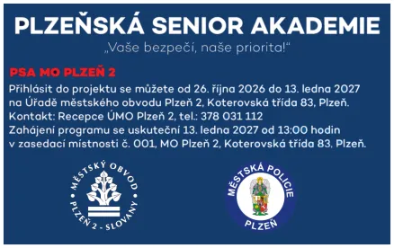 Plzeňská senior akademie 2027
